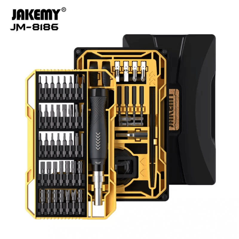 Juego De Destornilladores Magnéticos Jakemy Jm 8186a
