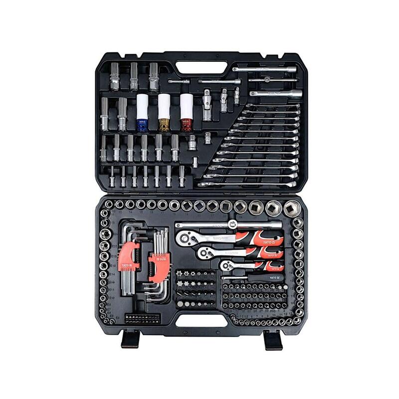 Juego De Herramientas 1/4', 3/8', 1/2' Kpl Yt-38850 Yato