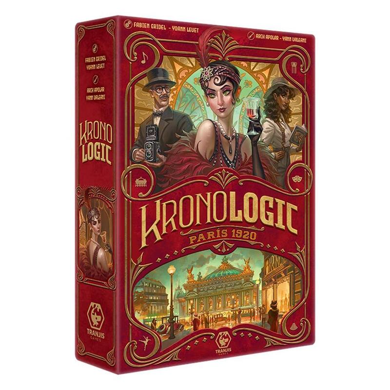 Juego De Mesa Kronologic: Paris 1920