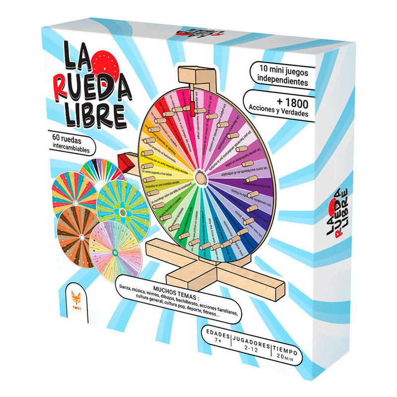 Juego De Mesa La Rueda Libre Español