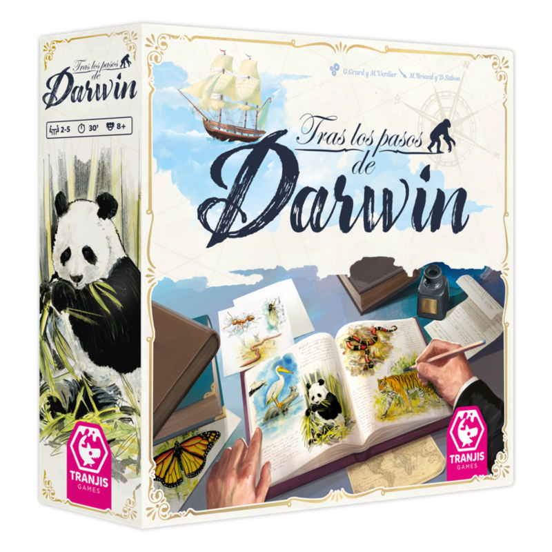 Juego De Mesa Tras Los Pasos De Darwin