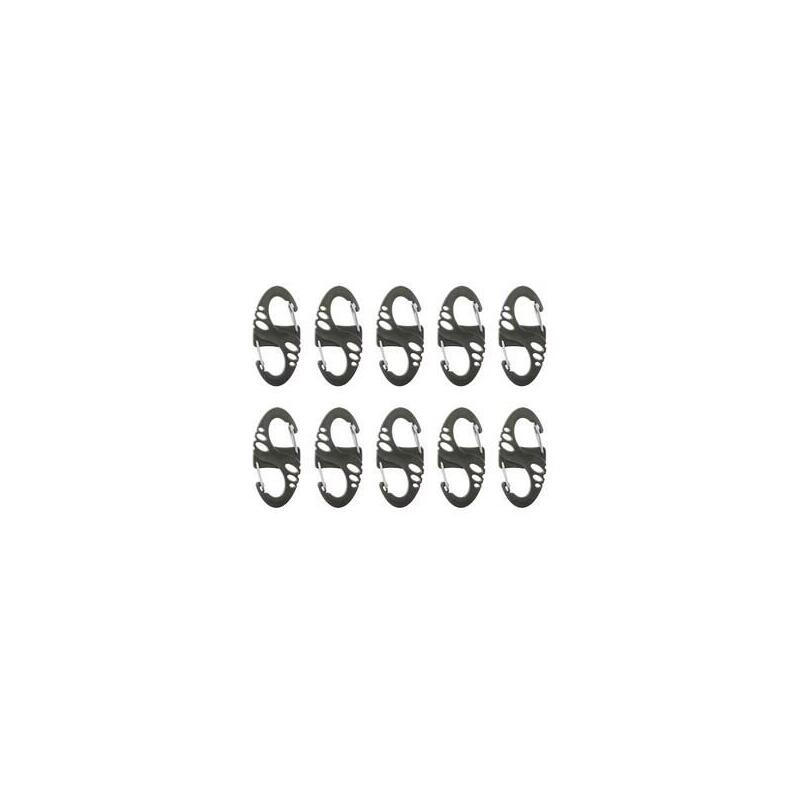 Juego De Mosquetones Mil-Tec S-Hook - Verde