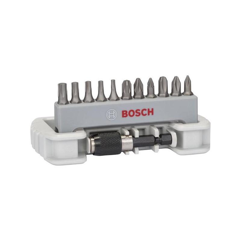 Juego De Puntas Bosch Professional Extra Duras, 11+1 Piezas