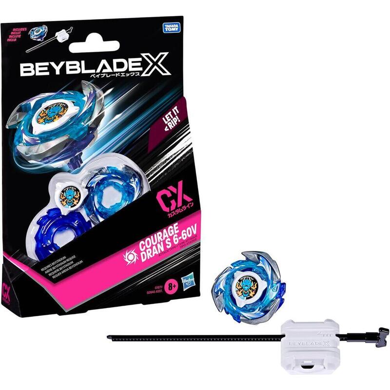 Juego Kit Inicial Courage Dran S 6-60v Beyblade X