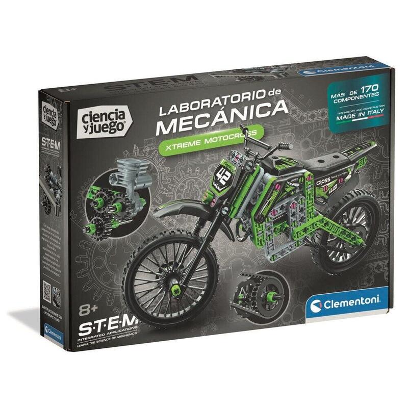 Juego Laboratorio Mecanica Moto De Cross S.T.E.M
