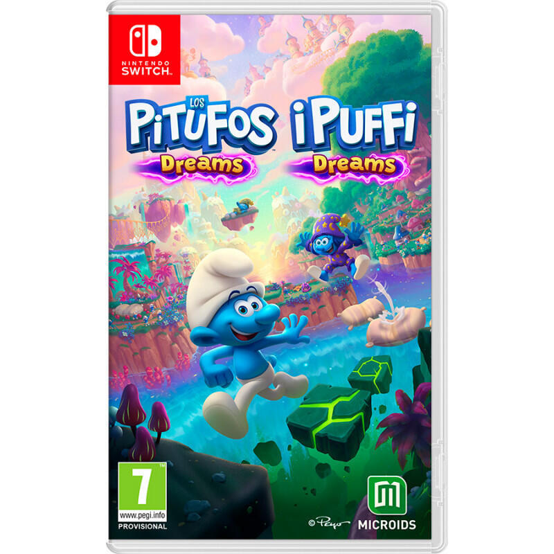 Juego Los Pitufos  Dreams Day 1 Switch