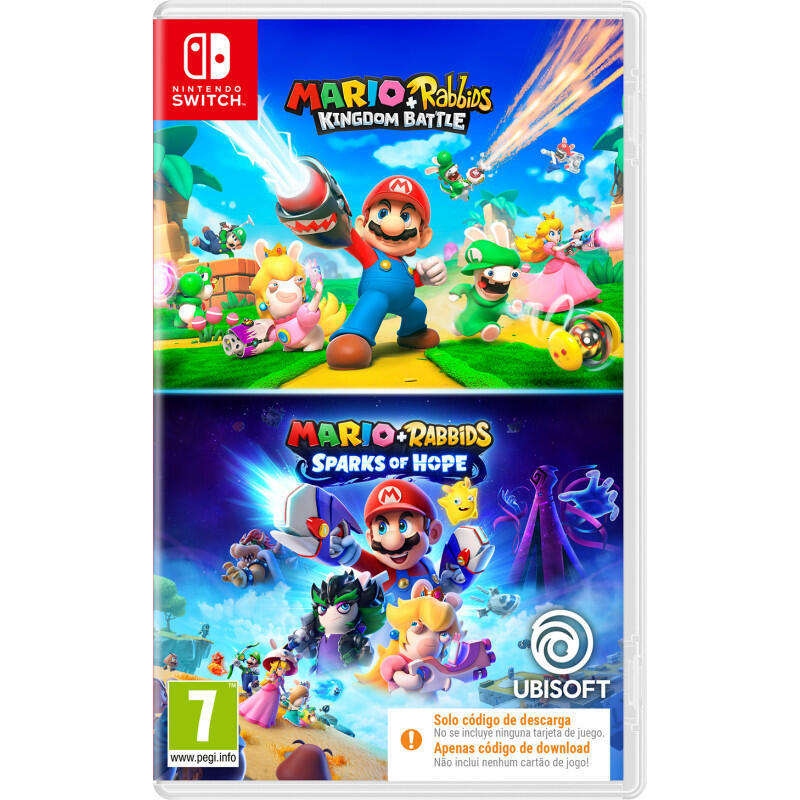 Juego Mario & Rabbids Double Pack (Cib) Switch