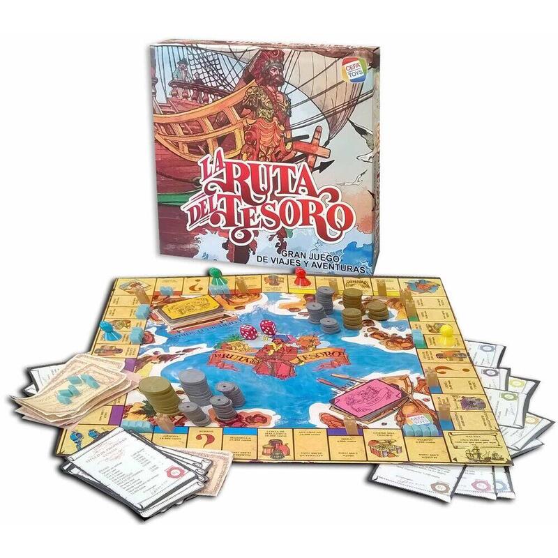 Juego Mesa La Ruta Del Tesoro Español
