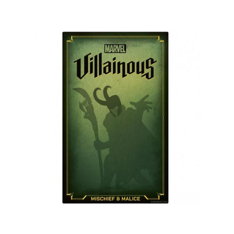 Juego Mesa Mischief &#38; Malice Villanos Marvel