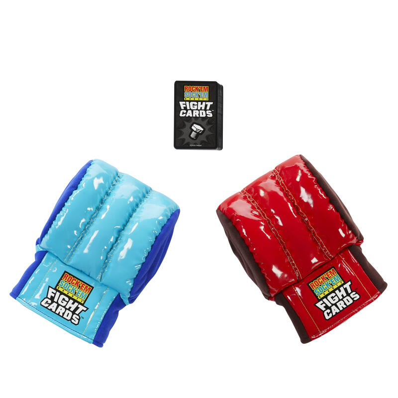 Juego Mesa Rock Em Sock Em Robots Cartas Lucha