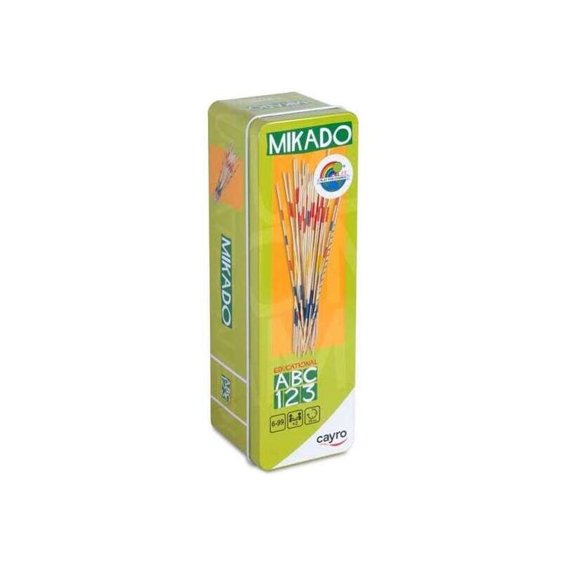 Juego Mikado En Caja De Metal.41 Piezas.