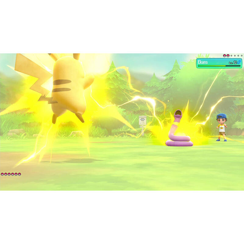 Juego Pokemon Lets Go Pikachu! Switch