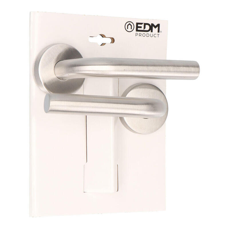 Juego Roseta L Curva 575 Inox.