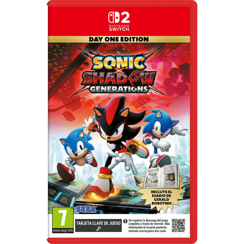 Juego Sonic X Shadows Generations Switch 2
