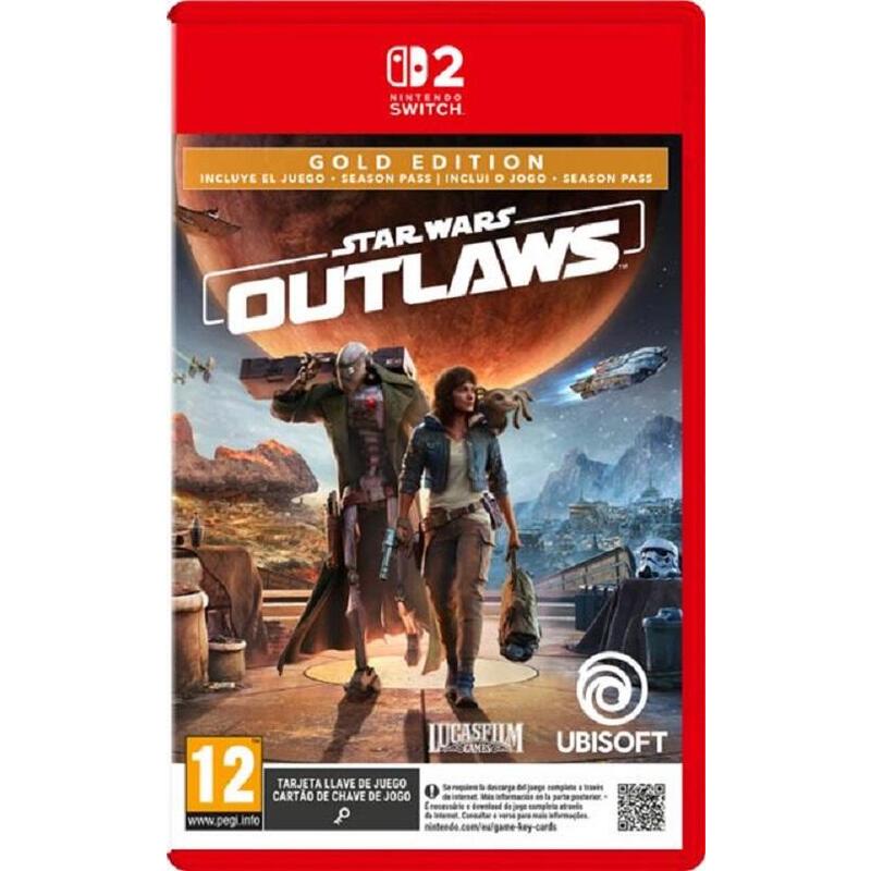 Juego Star Wars Outlaws Gold Edition (Gkc) Switch 2