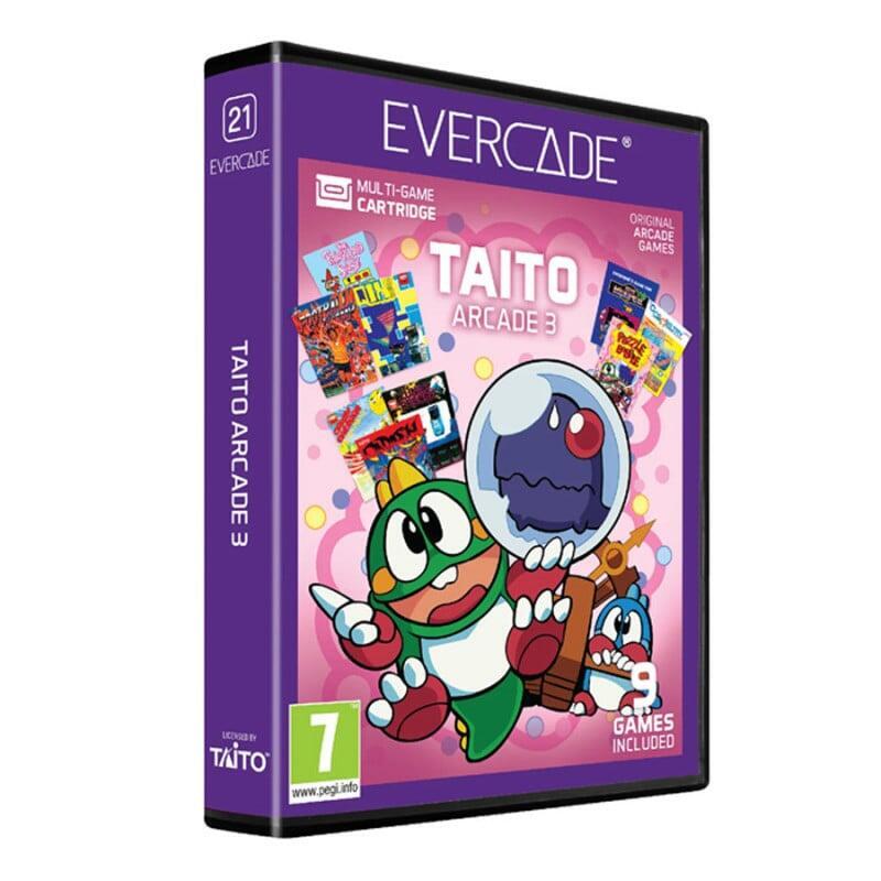 Juego Taito Arcade 3 A21 Evercade Retro Evercade