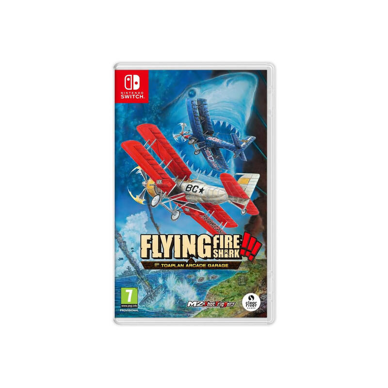 Juego Toaplan Arcade Garage Flying Fire Shark Switch
