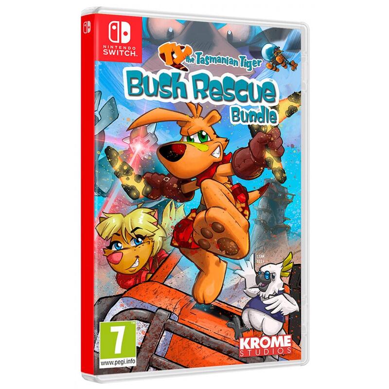 Juego Ty The Tasmanian Tiger Bush R.Bundl- Swi Switch