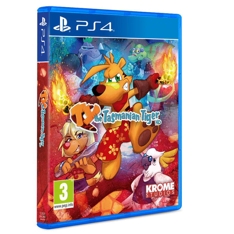 Juego Ty The Tasmanian Tiger Hd Playstation 4