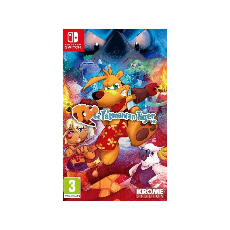 Juego Ty The Tasmanian Tiger Hd Switch