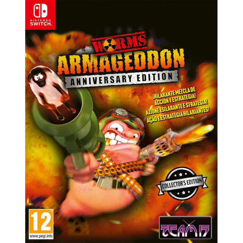 Juego Worms Armageddon Anniversary Collection Switch