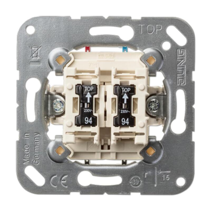 Jung 505 Kou 5 Up-Wipp Serien Interruptor Con Piloto