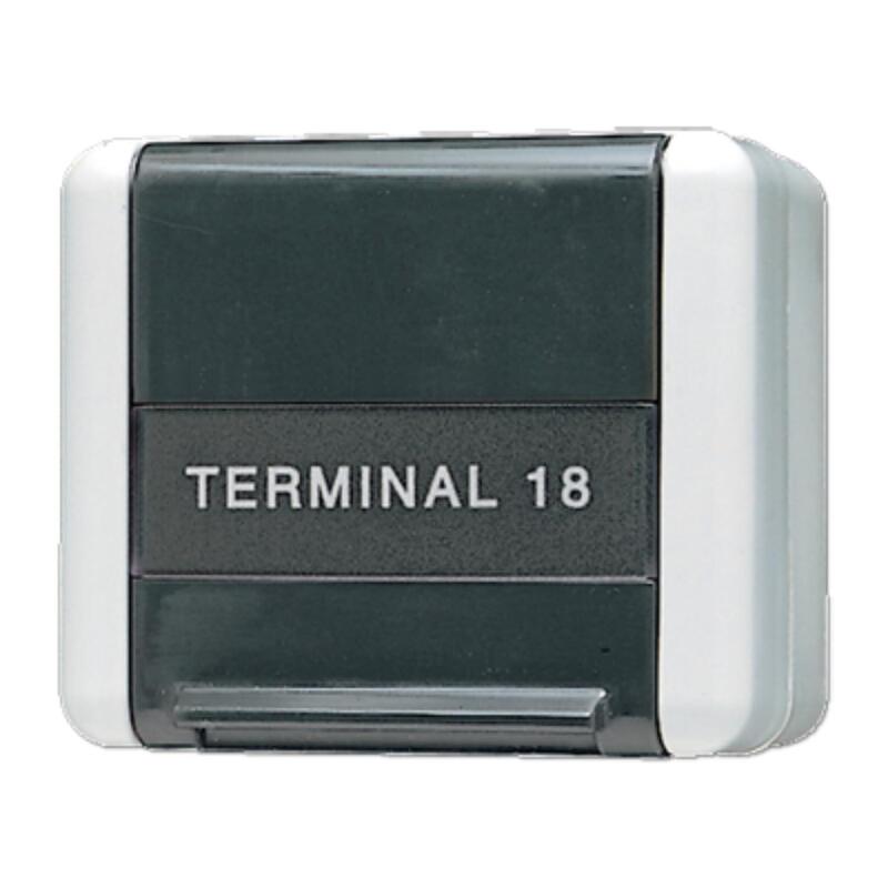Jung 854w Ap Wd-Datenanschlussgehäuse Con Schriftfeld