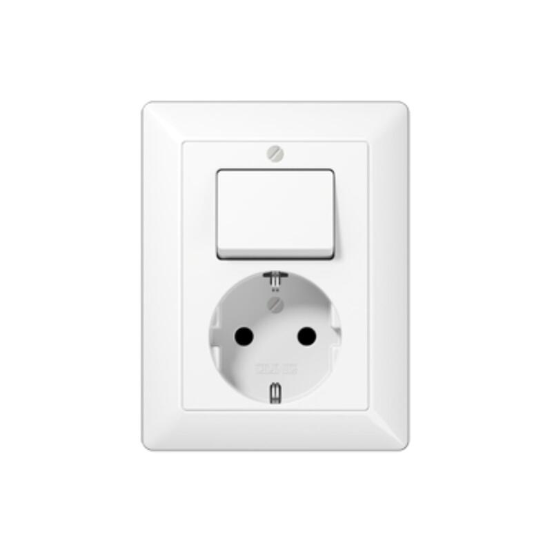 Jung As 5576 Uww Up-Toma De Corriente Con Conmutador