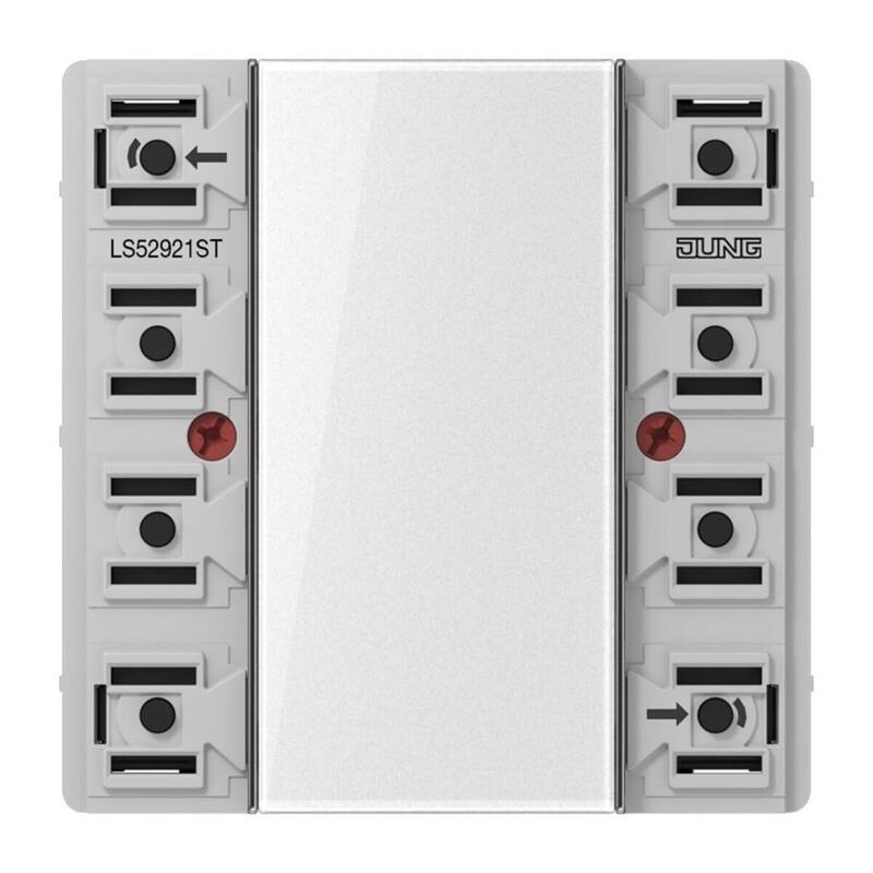 Jung Ls 52921 St Knx Módulo Sensor Táctil Universal, 2vías, F50, Serie Ls