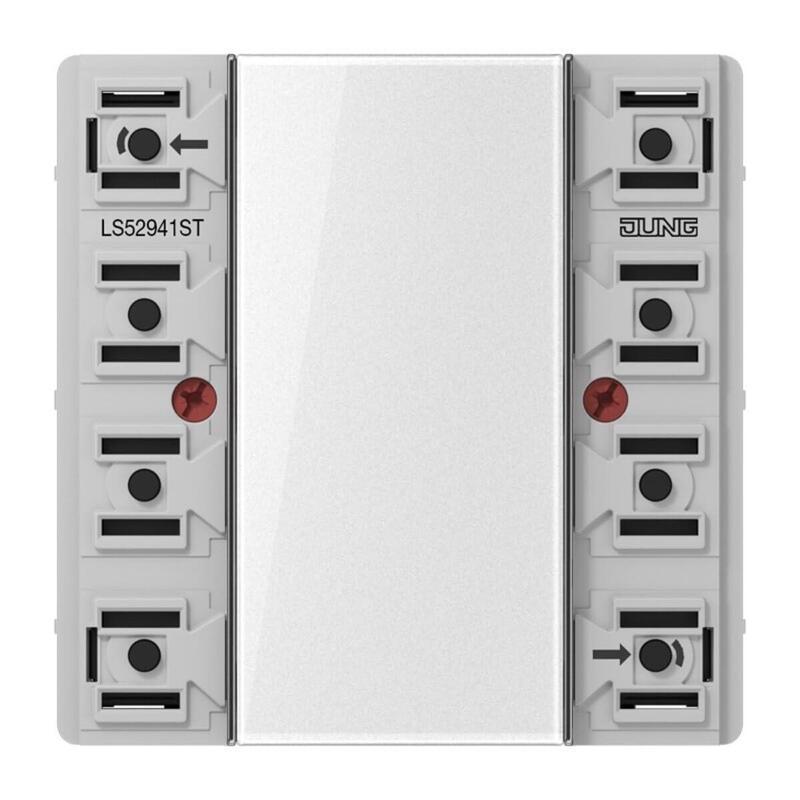 Jung Ls 52941 St Knx Módulo Sensor Táctil Universal, 4vías, F50, Serie Ls