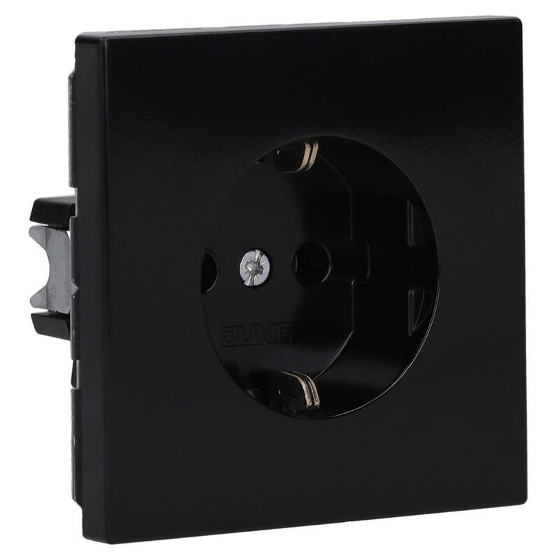 Jung Ls1520sw Schuko Toma De Corriente 16a 250v Ls Negro