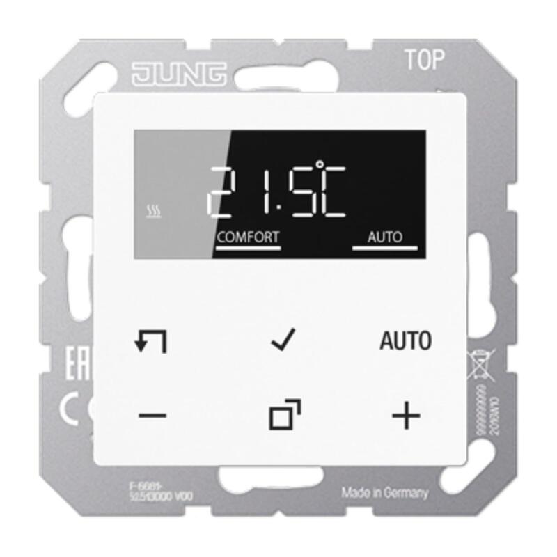 Jung Trda1790ww Raumtemperaturregler Con Display Standar