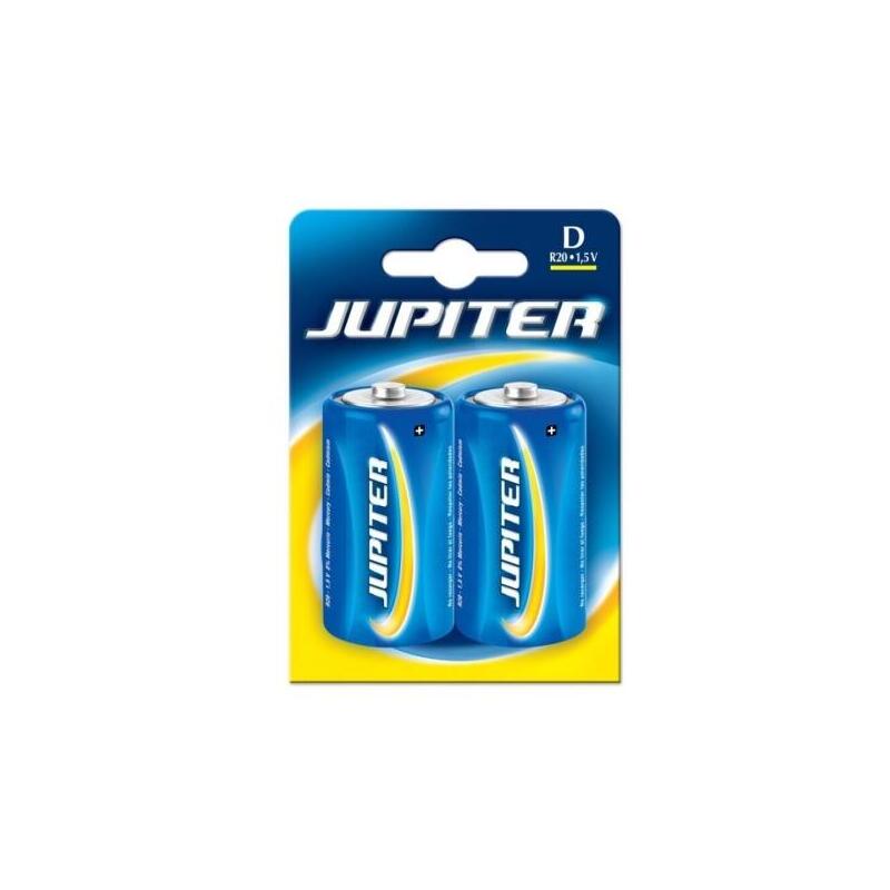 Jupiter Pack De 2 Pilas Salinas D R20 - Pilas Salinas Para Aparatos De Bajo Consumo