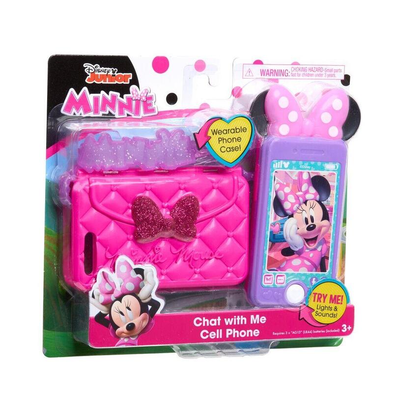 Just Play Disney Junior Minnie Mouse Chat With Me - Juego De Teléfono Móvil, Juego De Roles 89876