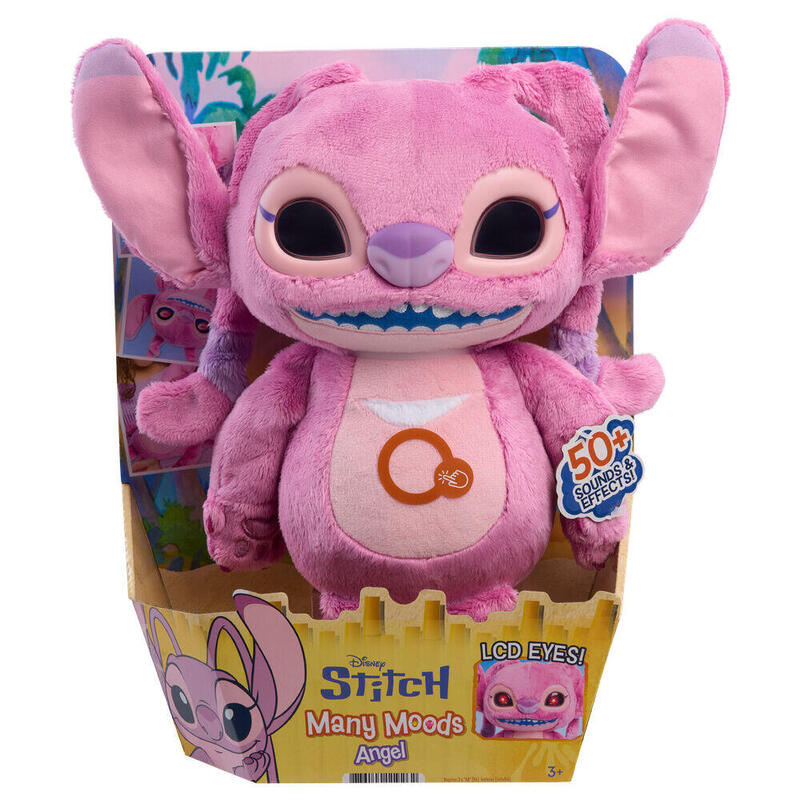 Just Play Disney Stitch Many Moods Angel Plüschfigur 11926