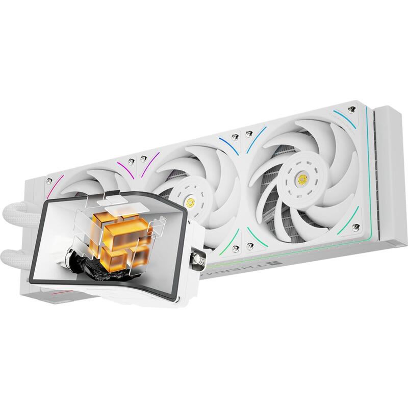 K Kit Watercooling Aio Thermalright Wonder Vision Ub Rgb - 360mm (Blanc)