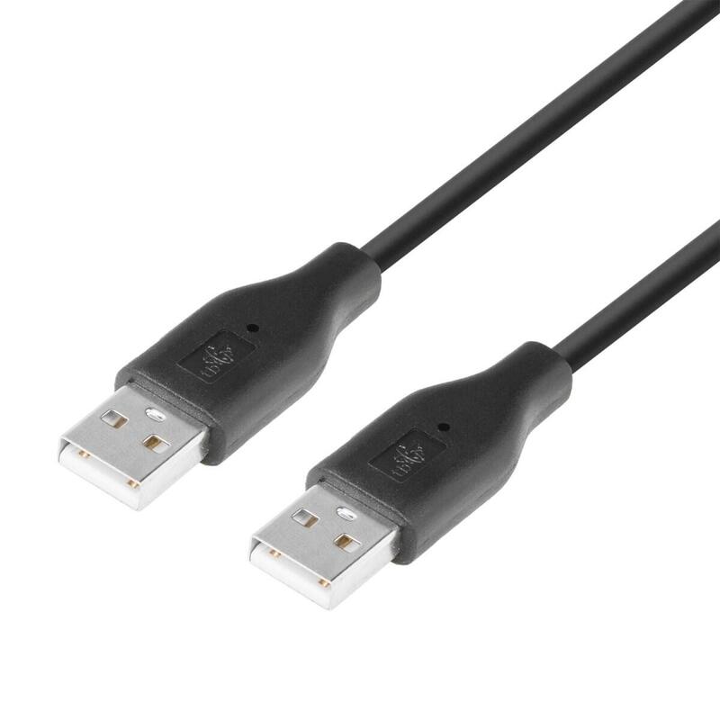 Kabel Usb Am-Am 1.8m Negro