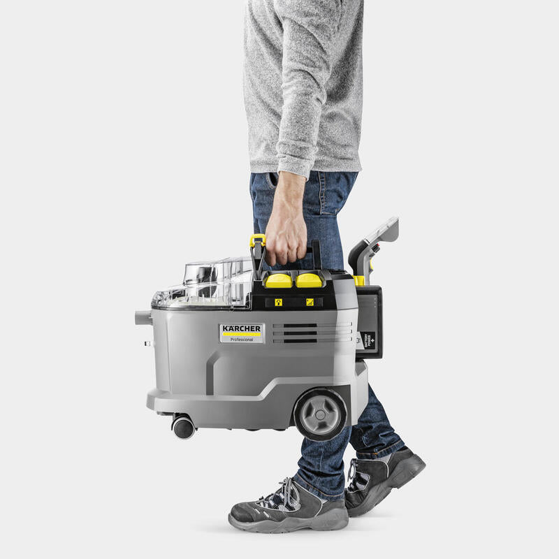 Kärcher 1.101-702.0 Máquina De Limpieza De Alfombras Caminar-Detrás Profundo Negro, Gris, Amarillo