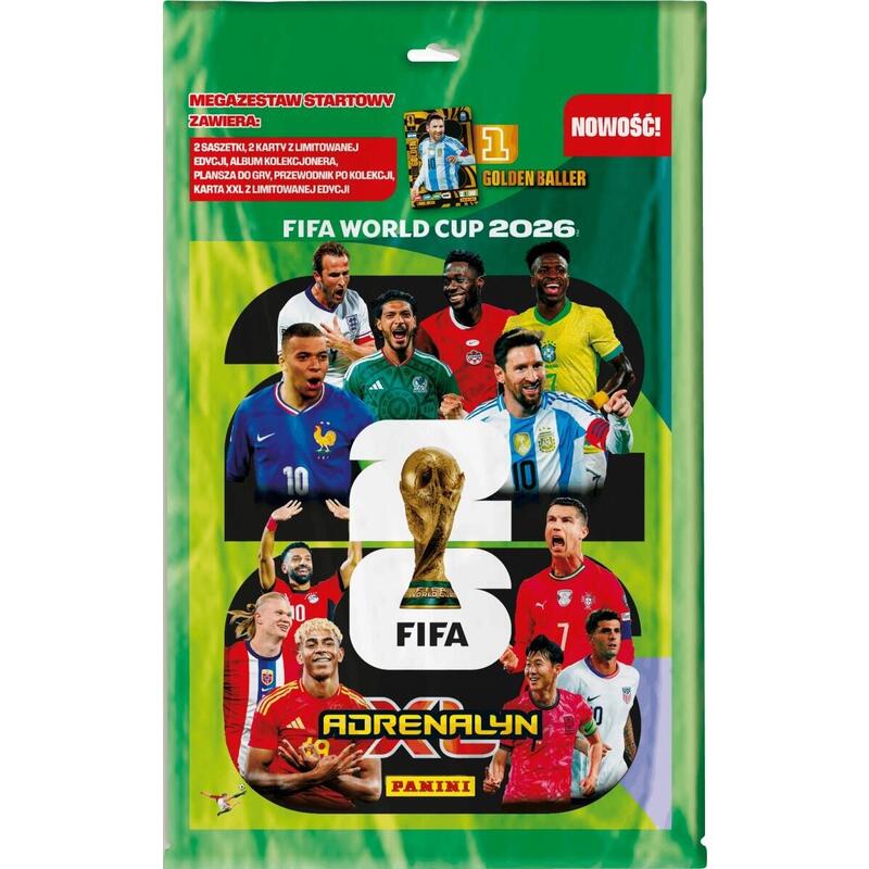 Karty Fifa World Cup 2026 Megazestaw Startowy