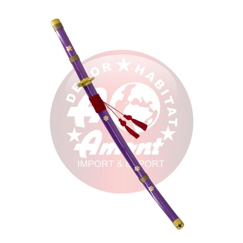 Katana De Acero Decorativa Amont One Piece Enma De Roronoa Zoro 103cm