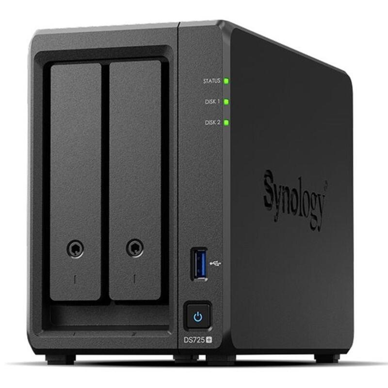 K/Ds725+2 Bay Nas+2pcs Synology 4tb H