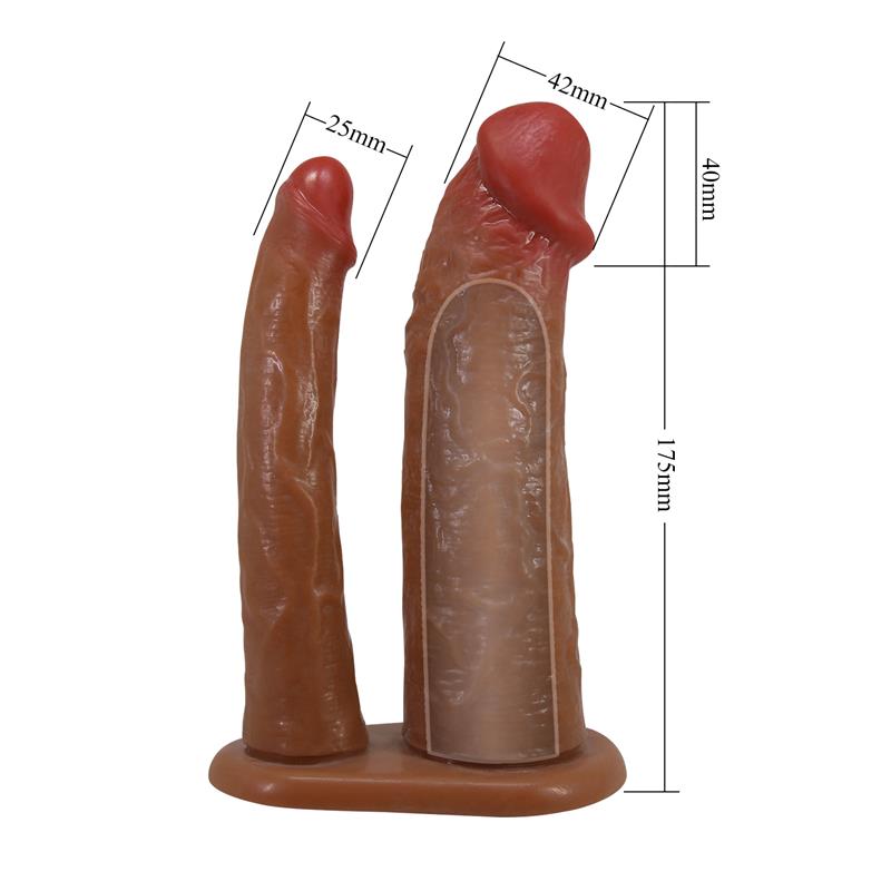 Pretty Love - Keaven Harness Briefs Universal & Comfortable Doble Dildo