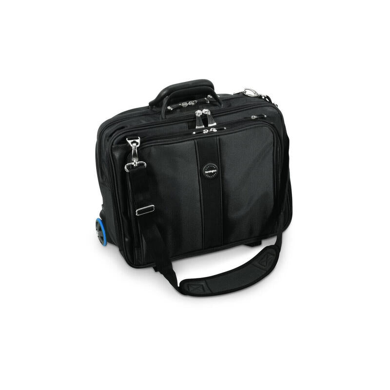 Kensington Wheeled Laptop Bag 17" Contour - Black