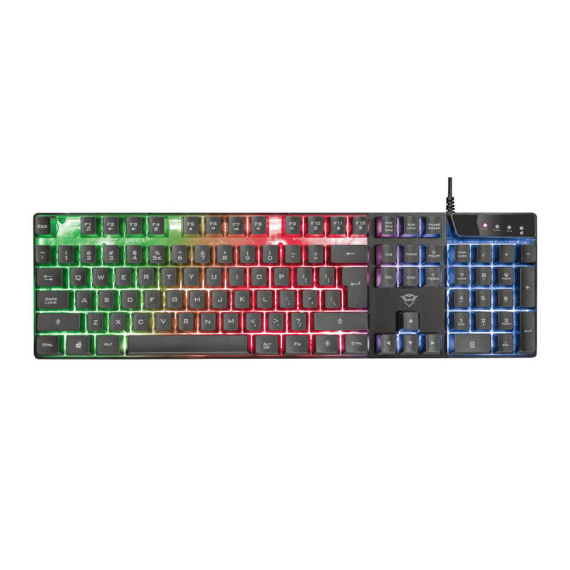 Keyboard Usb Gxt835 Azor/Eng 23651 Trust