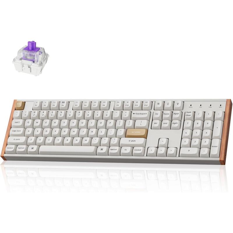 Keyboard Wrl K10 He Special Ed/White K10h-Q1 Keychron
