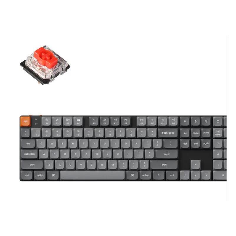 Keychron K5 Max Full Size Red Switch Black