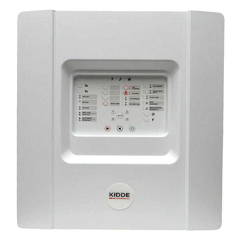 Kidde Commercial Nc-Px3e-09 Central De Detección Y Extinción Convencional Programable  3 Zonas. Nc-Px3e + Pack Idioma Español Nc-Px3-Lk-09
