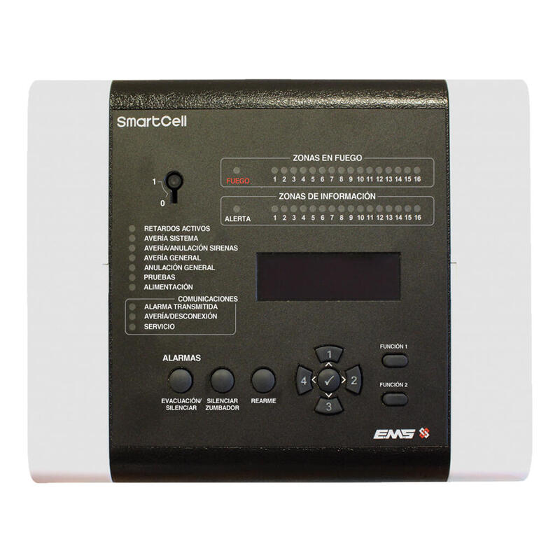 Kidde Commercial Sc-11-1201-0001-09 Panel De Control Inalámbrico Smartcell (Sín Módulo De Comunicaciones) - Español