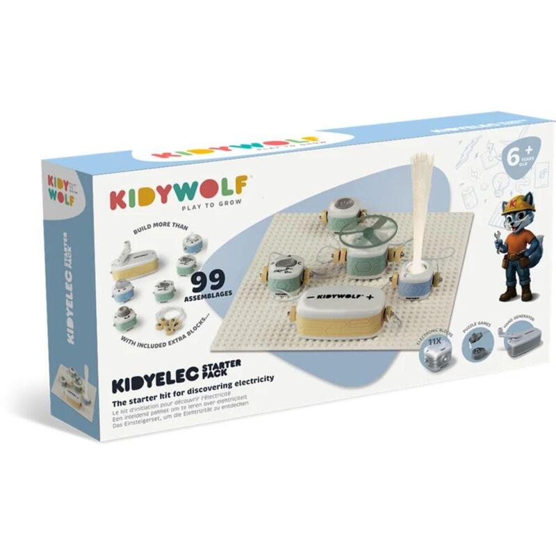 Kidywolf Electricity Experiment Kit 11-Pieces