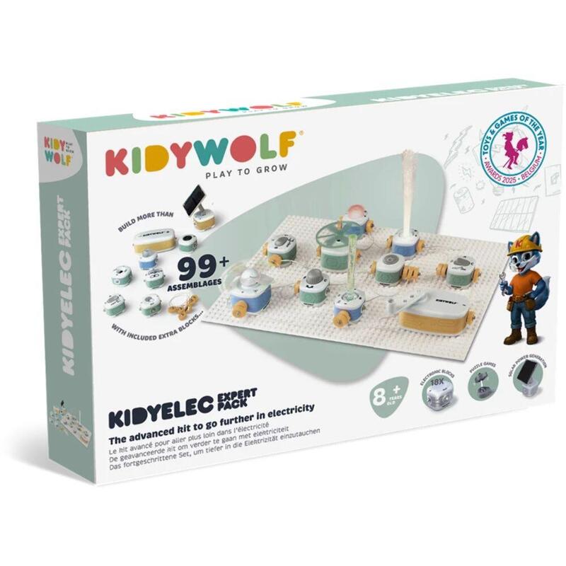 Kidywolf Electricity Experiment Kit 18-Pieces